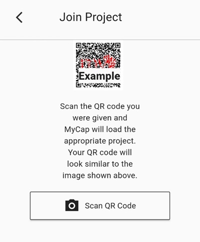 MyCap app step 8