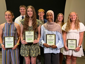 Group photo of the Albright-Gemlick Scholarship winners 