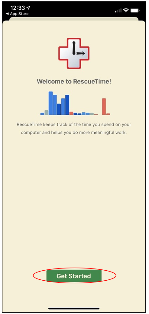 RescueTime Get Started